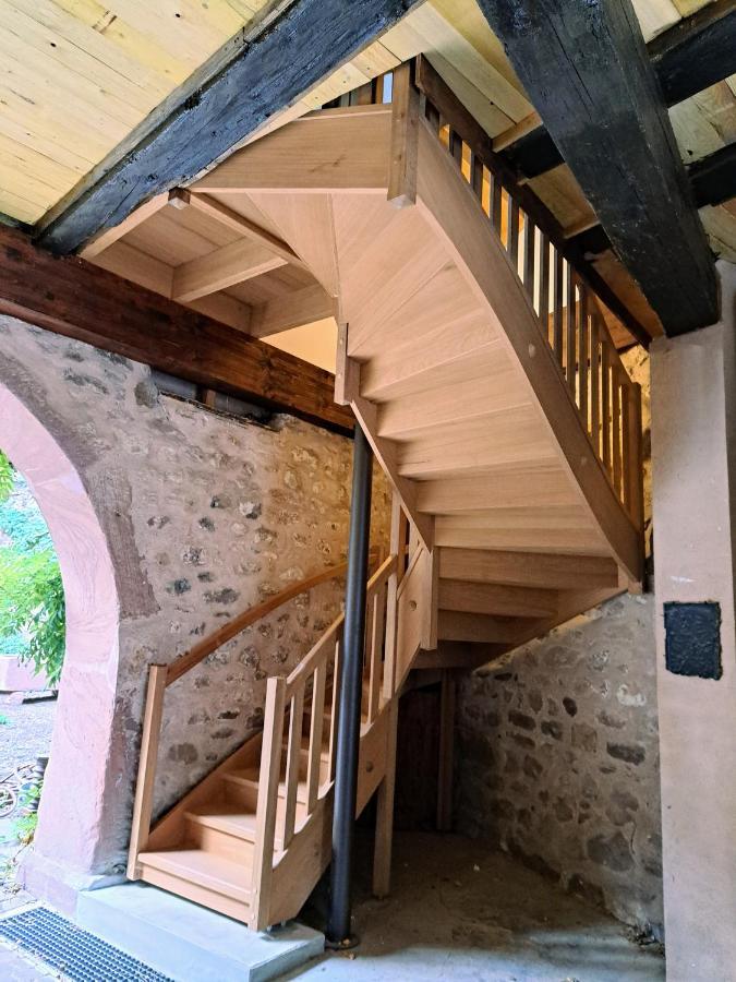 Gite Entre Vignes Et Vergers Maison Historique Gueberschwihr Dış mekan fotoğraf